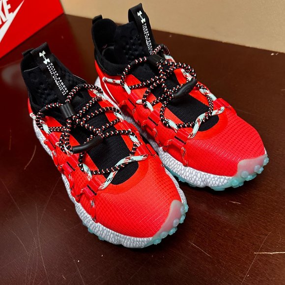 Under Armour Mens Red UA HOVR Summit Fat Tire Cuff Running Shoes Size US 7 main image 6